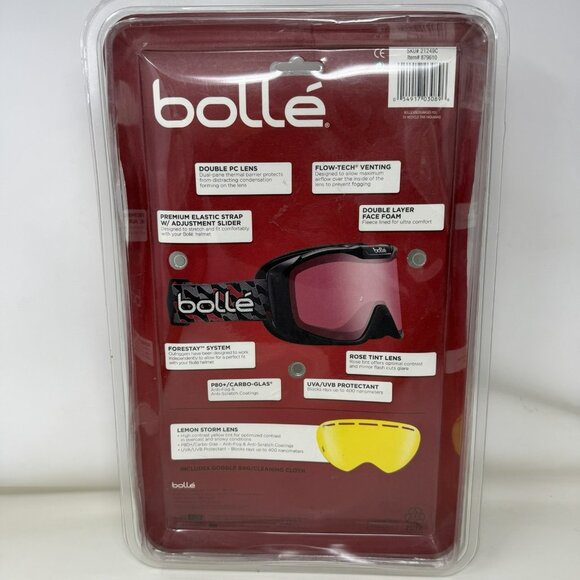 Bolle Ski / Snowboard Goggles Interchangeable Storm Lens - Picture 3 of 4